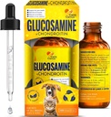 Glucosamine for Cats + 狗联合液体补充 + 猫联合液体补充 + 狗联合液体补充 Glucosamine for Dogs Liquid + Herbal Flavor → 2 Oz