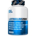 Evlution L-Citrulline 2000 男用氮氧化物补充剂 营养高强度 L Citrulline Capsules 增强肌肉强力恢复和强化泵 - 植物基氮氧化物助推器