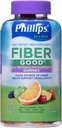 Phillips的Fiber Good Gummys Plus代谢支持 - 胰岛素溶解纤维 - B维生素和铬帮助支持代谢 - 72Count