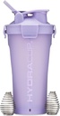 Hydra Cup DualShaker Pro 32 oz Shaker Bottle for protein Shakes, Shaker Cup w/Handle & Ball Blender Whisks, Dual Mixing Shaker Bottle with Survery, 2 in 1, for Travel To Go, BPA Free (Purple) (中文(中国大陆) ).