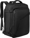 MATEIN 背包、外大旅行背包、 扩大的飞机背包、 批准的男子和女子Weamender Bag、 阻水轻量级日包40L航班、黑色