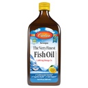 Carlson - The Very Fineest Fish Oil, 1600 mg Omega-3s, Liquid Supplement, 挪威语, Wild-Caught, 可持续来源, 柠檬, 16.9 Fl Oz.