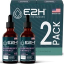 E2H 长莓糖浆 – 强全抗氧化剂补充剂 来源于有机长莓提取 – Sambucus 长莓糖浆 儿童与成年人支持免疫 → 非GMO, Vegan(2瓶)