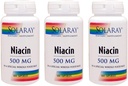 Niacin 500mg Sollaray 100 Veg Caps(3包)