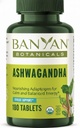 Banyan植物学 Ashwagandha 片 – 有机 Ashwagandha 根 – 用于自然能源支持和压力支持的著名草原适应剂 * 180 片 – 非GMO 可持续来源 Vegan