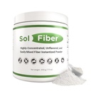 SolFiber Prebiotic Powder 补充品,非GMO 纤维胶片替代品,支持消化健康,易混合和高度集中的纤维粉,7 Ounces,60种服务