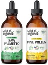 野生和有机锯齿 Palmetto 叮当 4 fl oz & Pine Pollen 叮当 4 fl oz