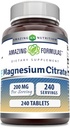 神奇的方程式 巨石块 | 200 Mg 板块 | 矿物补充 | 非GMO | | Gluten free | | | (1 Pack, 240 counts)
