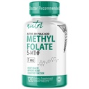 营养5-MTHF L 甲基folate 1MG - 4个月供应,120 Vegan 片剂 - 甲基Folate 补充剂 - 认知功能,心脏健康,产前支持 - 第3个缔约方测试 - NSF 认证机构