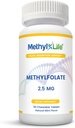 L-Methylfolate 2.5 - L-5-MTHF作为Magnafolate-C(每片2,500 mcg) - [90可嚼片]