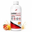 Bricker Labs CARNIBLAST Liquid L-Carnitine 3000mg – Carnipure – 能源、Stamina和工作恢复运动营养补充剂 – Peach Mango Flavor, 16 Fl Oz, Vegan, Gluten Free, 非GMO