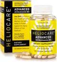 He-lioc-a-re Adv-ANC-ed Niacin B3 补充:Fernblock PLE 提取 240mg Pervice - 支持皮肤细胞健康 W/抗氧化剂 富维生素 B3 Niacin 500 mg - 120 Vegan Capsules