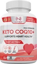 CoQ10 200mg - 女性和男性快速吸收公式 - 支持健康心 - 所有自然凝固Q10 补充 - 非转基因生物,美国制造 - 30天供应