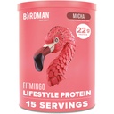 BIRDMAN Fitmingo Vegan 蛋白质粉 配有 Inositol, Collagen 助推剂, Hyaluronic Acid 和维生素 → 低卡布, 乳制品自由, 低卡路里 → 23g 植物蓝莓蛋白粉 配有 Myo-Inositol