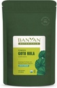 Banyan植物学 Gotu Kola Powder – 有机婆罗门(Centella Asitica) – 将神经系统支持和健康皮肤的诺特律草(Notropic Herb for Nervous System Support and Health Skin*)平息 – 3.5 oz. – 非GMO 可持续来源 Vegan.