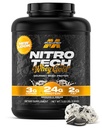 肌肉科技 Whey蛋白粉(Cookies & Cream, 5LB) - Nitro-Tech Whey蛋白Isolate Smoothie Mix for Lean Muscle & Recover - 24g of Whey Gold protein for Men & Men - Package May Vary (英语:Whey Gold protein for Meneral and Meneral) - 乳胶蛋白(英语:Whey Gold protein for Meneral and Men) - 乳胶蛋白(英语:Cookies & Cream, 5LB) - 硝基蛋白蛋白Isoly Mix for Lean Muscle & Recovery - 24g of Wey Gold protein for Men - – 包装 May Vary (英语)