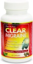 清除产品Homopathic公式, Migraine, 60 计数