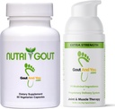 营养Gout Uric Acid 补充剂和超强联合不适症