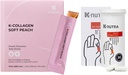 每日共生+(30 Caps) 100B CFU, Kimchi Postbiotic & K-Collagen Soft Peach Collagen Jelly (30 Sticks) - 消化与皮肤健康