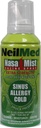NeilMed Extra Force NasaMist Saline Nasal Spray 药物无鼻药解毒剂 4.2 flongestant oz, (Pack of 2).