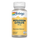 Solaray Potassium Citrate, 健康电解质平衡, 神经和肌肉功能支持, Vegan, 60 Veg Caps