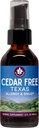 WishGarden Herbs Cedar-Free Texas Alergy & Sinus - 以植物为主的成人草药过敏救济,帮助Soothe Cedar Fever症状,第5区过敏公式,Texas Cedar Fever Alergy Relief Drops, 2oz