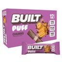 已建成的酒吧,Puff蛋白棒,Churro Puff,17g蛋白片,On-The-Go Bars,仅140 Calories & 6g Sugar, Collagen, Gluten Free, 12 Count