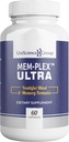 Mem-Plex Ultra, 天然记忆支持补编,配有磷酸盐Serine, Bacopa Monniera 提取物和神经元元素全咖啡水果提取物, 60 Capsules