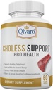 Choless Support Pro Health - 胆固醇和利皮德管理 - 与Guggul 和 Garlic 提取剂相注入 - Vegan 和 Non-GMO - 在美国制造 - 60卡普尔
