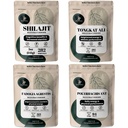 丛林粉末 草药包 - 希拉吉特粉末 Tongkat Ali for Men粉末 黑蚁抽取粉末 Fadogia Agrestis 抽取男性补充