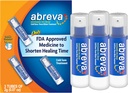 Abreva Docosanol 10% Cream 冷酸处理、发烧Blister和冷酸Cream - 0.07 Oz Pump 装瓶 x 3