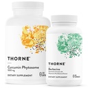 THORNE - 总体健康包 - Curcumin Phytosome & Berberine - 30至60名服务员