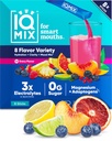 IQMIX 水解电解石粉 - 4-in-1 水解,精神清晰,Mood & recovery - 无糖, Keto 饮用与 L-Threonate 镁和狮子马恩的混合物 - 8-Count 标本(全Flavors)