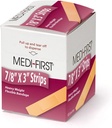 Medique Product 61433 额外重重乳胶 免费软沃文带 7/8-Inch By 3-Inch, 100 per Box