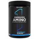 规则1 蛋白质能量化 氨基 – 与BCAAs,Glutamine,Citrulline,Beta Alanine,来自绿色咖啡和茶叶提取物的咖啡因(蓝色Raspberry,30名服务员)的随时能源和恢复支持