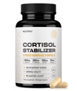Nootrix Cortisol 管理器 & Stabilize Supplement + 支持深睡,放松,肾上腺健康与压力 + 300 mg Ashwagandha → L- Theanine, Rhodiola Rosea 提取 & Apigenin → 90 Capsules