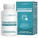 PureHEALTH 研究帕拉布罗 - Gut Cleanse & Health Supplement - 配有黑胡桃,甜沃木粉,Turmeric extraction, Olive Leaf, Garlic & Onion - 对妇女和男子的消化支持 60 Capsules