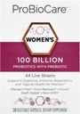 ProBioCare 为妇女提供营养,100亿个综合家庭,支持消化、免疫和营养健康,促进健康的微生物平衡和营养吸收(30个蔬菜瓶)