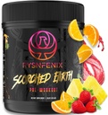 Scored Earth Pre Workingout Powder - 用双源咖啡因的能量和焦点,Nootropics QQ来自Citrulline,Beta Alanine,Nitrosigine,GlycerPumpTM(热带冲刺)的泵.