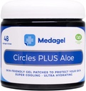 Circles Plus Aloe, Paraben Free Hydrigel Pades, Blister Prevention, 即时冷却和安抚护理疼痛的救济, Bug Bites, Blister, 小烧伤和Chafing, 48圆形帕