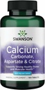 Swanson 钙 (Carbonate Apartate & Citrate) 500 毫克 100 标签