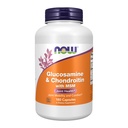 Now Foods Glucosamine 1.1g,Chondroitin 1.2g,配有MSM 300mg,180 Capsules (Pack of 2).