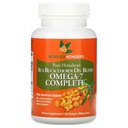 Seabuck Wonders Organization Sea Buckthorn Oil, Omega-7 Complete Softgels, 120 Counter, 配 Omega 3, 6 & 9, 支持头发, 皮肤和钉子健康, 每架1000mg