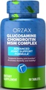 ORZAX 与Glucosamine Chondroitin MSM-Turmeric, Collagen, Bromelain & Boswellia 提取卡普苏莱斯, 函数和舒适- 90块牌匾的全联合支持补编