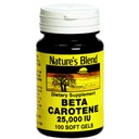 大自然的Blend Beta Carotene 25,000 IU 100软胶