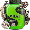 物种营养Isolyze Whey蛋白粉,100%Whey 隔绝剂用于肌肉建筑,27.5g Per Scoop,无糖和低脂肪(Cookies & Cream,44 services)