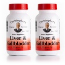 克里斯托弗的原始公式 Liver & Gallbladder Formula Capsules - 带有消化酶的 Gallbladder 补编 - 支持带有自然草药的消化系统 - 包的2