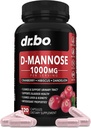 D Mannose 女性药丸补充剂 -- -- 天然D-Mannose 500mg Capsules, Cranberry DMannose Pills 1000mg 个人服药 -- -- Bladder Flush & Urinary Tract Cleanse 健康补充剂 -- -- 120 Veg Capsules