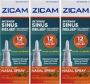 Zicam Intense Sinus Relief, Cooling Menthol & Eucalyptus Pump 0.5 fl oz(数量3)