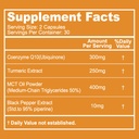 CoQ10 300mg Capsules, Vegan 能源生产补编,非GMO,Gluten Free - 60 Veggie Capsules